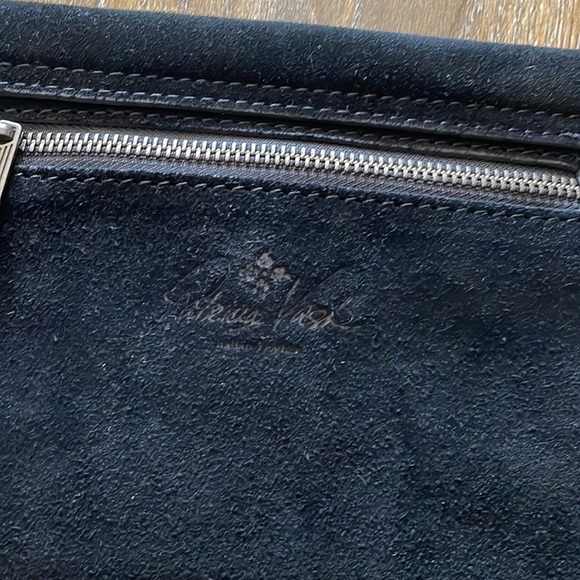 Patricia Nash Suede Patchwork Stripe Flap Clutch - Picture 5 of 11